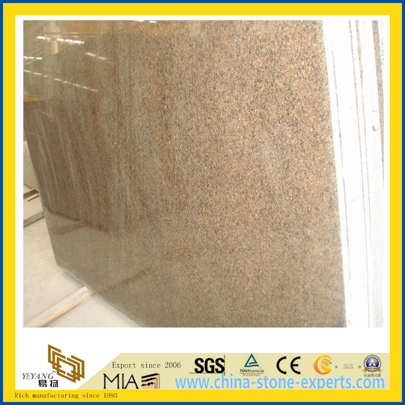 Polished Tropical Brown Granite Slab for Countertop/Vanitytop/Flooring/Paving