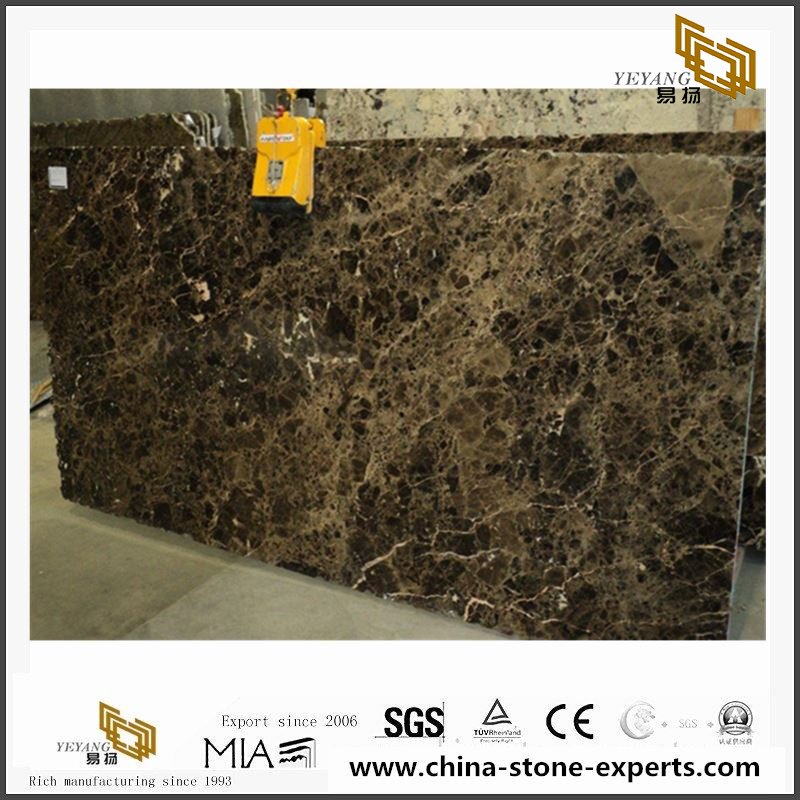 China Dark Emperador Marble Slabs & Tiles with Cheap Price