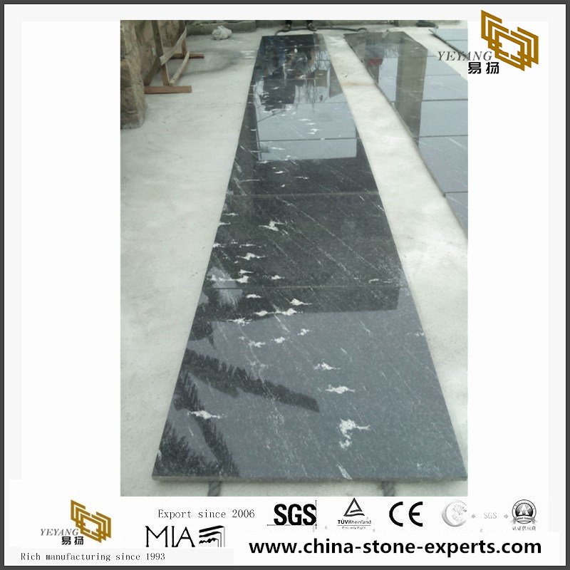 China Black Granite / Night Snow Granite Slabs hot seller