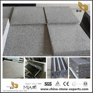 G654 Chinese Padang Dark Black Granite for Projects