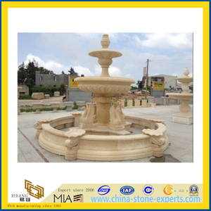 Stone Fountain, Garden Water Fountain & Marble Carved(YQC)