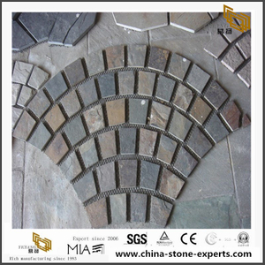 Fan Shape Paving Stone with Wholesale Cheap cost