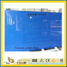 Crystal Light Blue Quartz Stone for Indoor Decoration