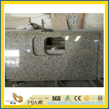 Cheap Custom Golden Autumn Solid Granite Stone Countertop for Kitchen/Bathroom