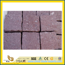 Natural Red Porphyry Kerbstone Paving Stone