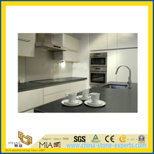 Artificial Polished Grey Quartz Countertop for Kitchen/Hotels/Commercial Projects (YQC)