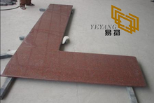Indian Red Granite Kitchen Counter tops for Kitchen Flooring Design (YQW-11018G)