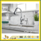 White Polished Artificial Quartz Stone Countertop for Kitchen/Bathroom/Hotel