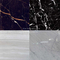 Laurent Brown / White Wooden / Black Marquina Marble Tile (YQZ-MT1010)