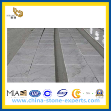 Chinese Carrara White Marble Tile for Flooring, Walling (YQC)