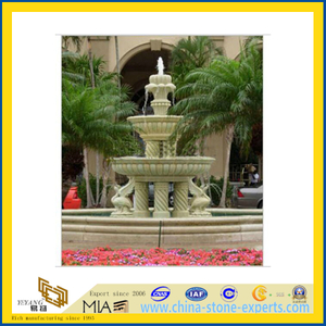 Marble Carved Stone Sculpture and Fountain for Outdoor Garden Landscape(YQC) 