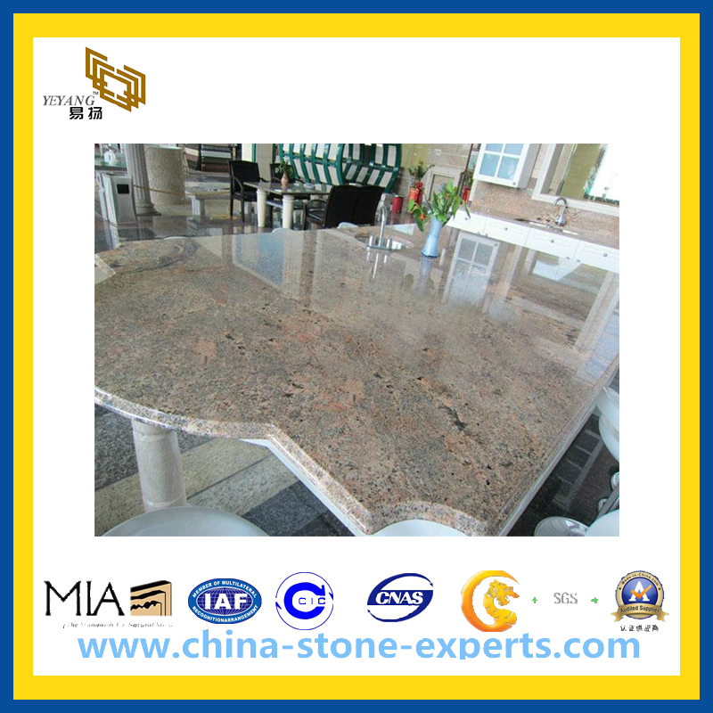 Polished White Flower Granite for Countertop / Kitchen / Vanity Top(YQC-GC1020)