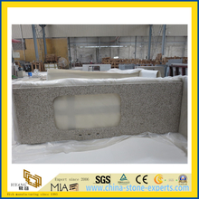 Polished Shandong Rusty Yellow Granite Countertop for Kitchen