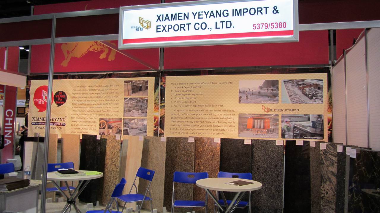Yeyang Stone Event:2012 USA fair COVERINGS in Orlando -5379&5380