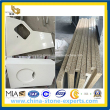 Solid Surface Artificial Quartz Stone Countertop for Kitchen (YYAZ)