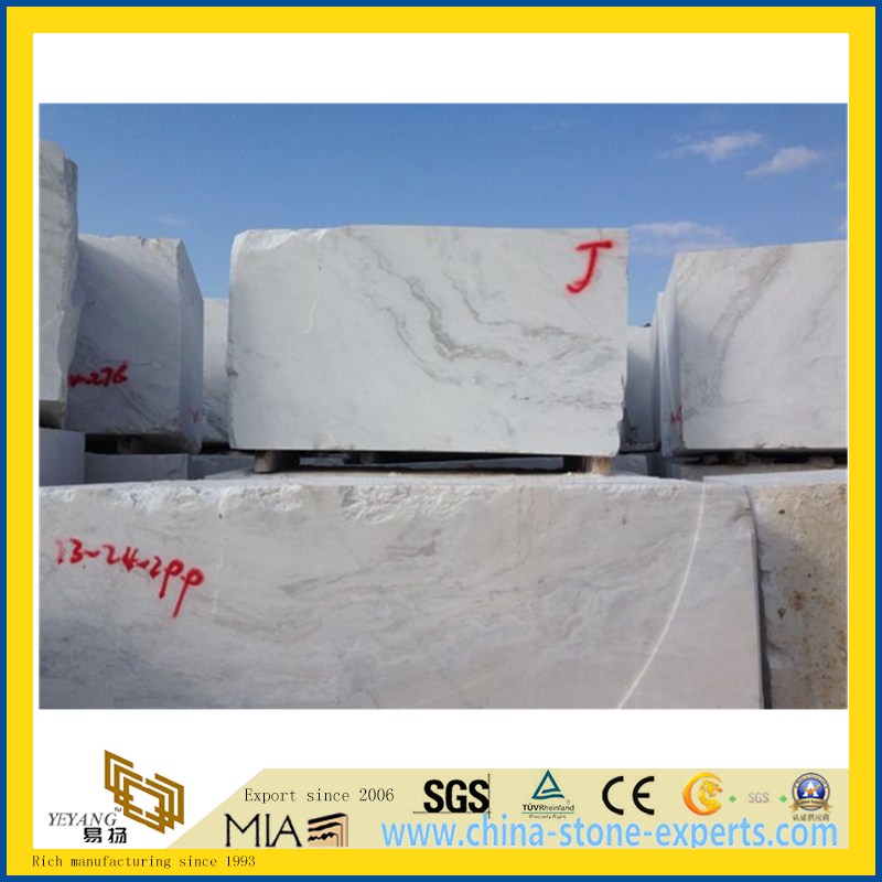 China Polished Castro White Marble for Steps & Stairs (YQW)