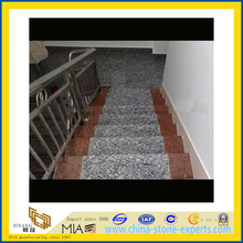China Red Spray White Stone Granite Step / Stairs for Building(YQC)