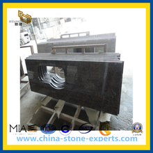Polished Baltic Borwn Granite Countertop (YQZ-GC)