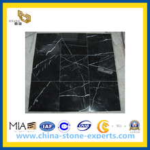 Marble Stone Black Marquina for Flooring, Wall and Vanity(YQC)