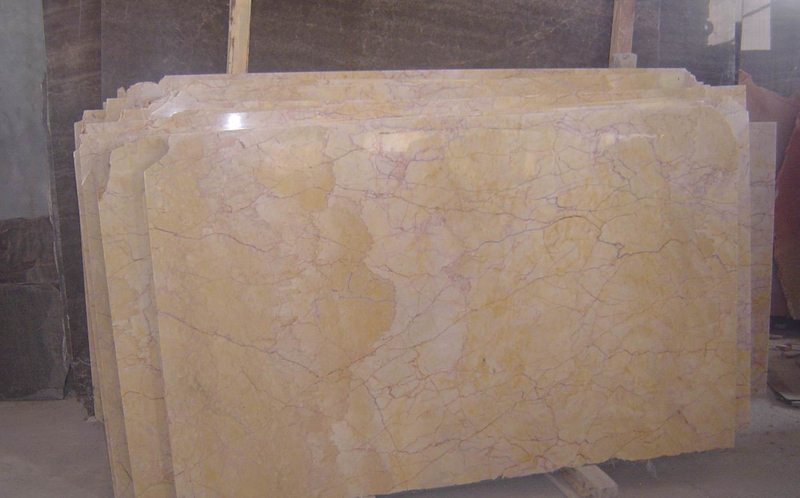 Guang Yellow Marble Slab for Floor
