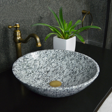 Spary White Spoondrift White Granite Wash Basin / Sink (YQZ-GSI1001)