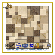 Decoration Natural Stone Granite Marble Mosaic Tiles for Background Wall(YQC)