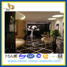 Natural Black Granite Tiles for Flooring and Wall Cladding（YQG-GT1026）