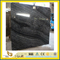 Polished Black Wood Marble Slabs for Floor, Wall, Kitchen Decoration
