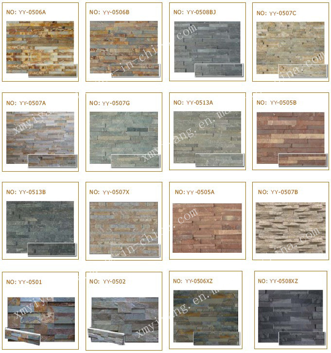 Stone Veneer/Wall Panel/Ledgestone/Wall Cladding Culture Stone (YY-VCS)