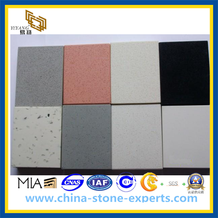 Kitchen Countertop Solid Surface Artificial Quartz Stone (YQZ-QS1003)