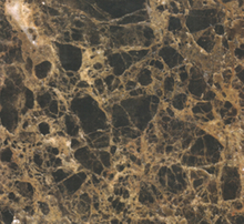 Polished Marron Emperador Dark Marble Tile for Countertop & Vanity Top