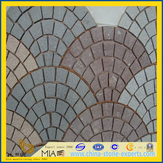G654/G603/G682 Granite paver for cobblestone,Kerbstone