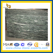 Wave Green Granite Slab for Countertop, Stairs, Worktops (YQZ-GS)