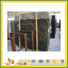 Polished Natural Stone Marron Emperador Marble Slabs for Countertop/Vanitytop (YQC)