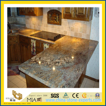 Natural Stone Polished Galactic Blue Granite Countertop for Kitchen/Bathroom (YQC)
