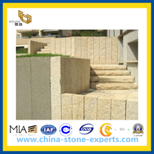 G682 Yellow Granite Palisade with Competitive Price (YQW-YG0101)