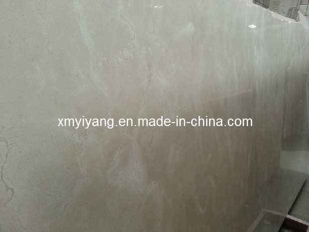 Chinese Natural Black / White Marlbe for Floor Tiles (YY-Crema Marfil marble)