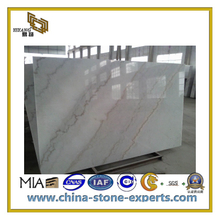 Popular Polished White Jade Marble Slab for Wall Flooring (YQC-MS1002)