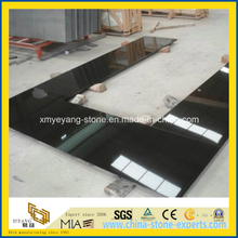 High Polished Shanxi Black Granite Laminate Countertop for Kitchen