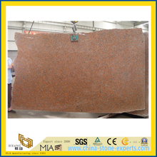 Maple Red G562 Granite Slab for Flooring Decoration