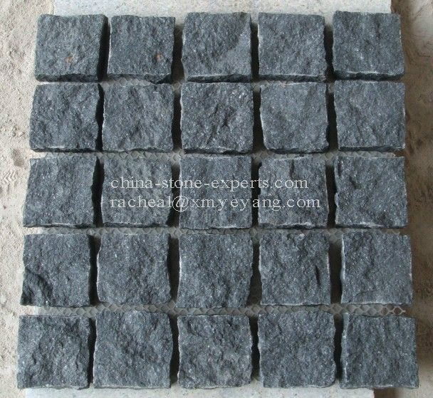 Black Basalt G684 Paving Cube Stone （YQZ-PS1003）