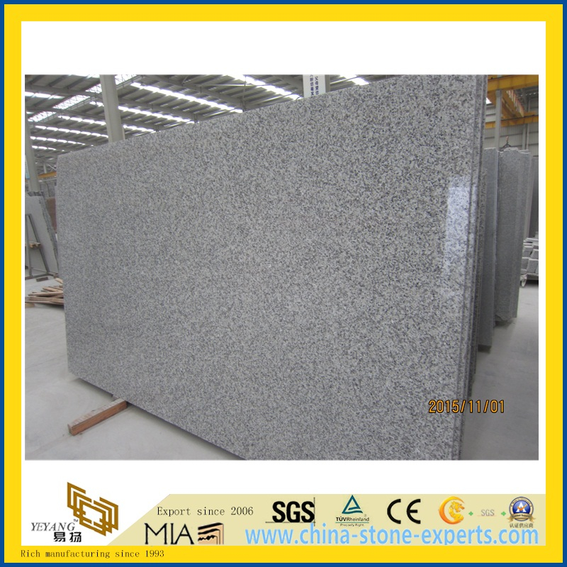 Polished G439 Big White Granite Slab with Competitive Price