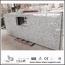  White Bianco Taupe Granite Countertops for Hotel Kitchen/Bathroom (YQW-GC0524023)