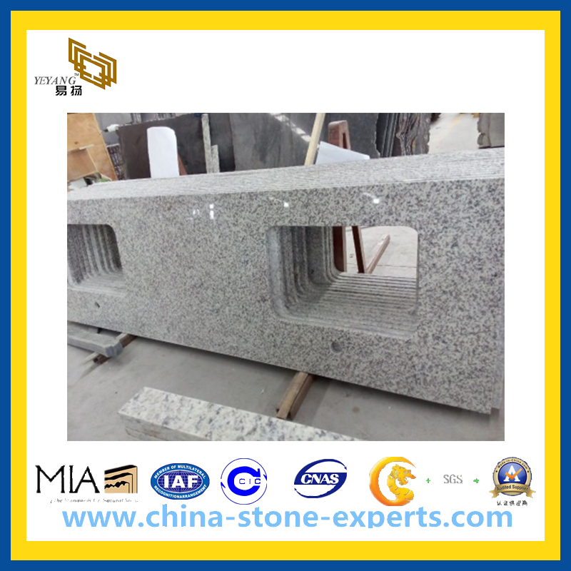 G655 Granite Countertop for Kitchens Cabinets, G655 Granite Prefab Tops(YQA-GC)