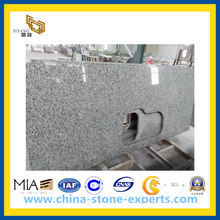 Swan White/Grey Granite Counter Top for Kithen and Bathroom(YQG-GC1054)