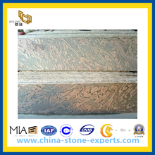 Wholesale China Juparana (Red) /Grain Multicolor Granite Stone Slab (YQZ-GS)