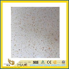Polished White Artificial Stone Quartz for Tiles, Slabs, Countertops (YQC)