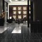 Polished Marble Floor Tile (Dark Emperador Brown/Black Marquina/Golden Coffe) (YQZ-MT1006)