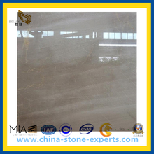 Cheap Price Polished Natural Beige Marble for Bathroom Floor Tile(YQC)