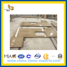 Golden Granite Tops, Edge Processing for Kitchen (YQG-GC1090)